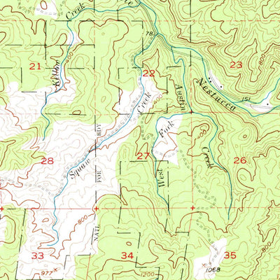 United States Geological Survey Hebo, OR (1955, 62500-Scale) digital map