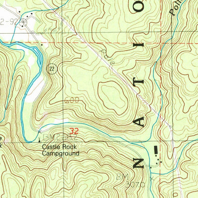 United States Geological Survey Hebo, OR (1985, 24000-Scale) digital map