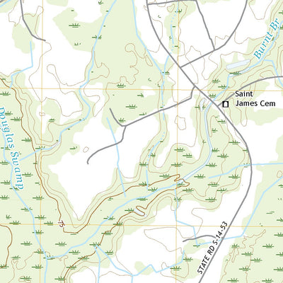 United States Geological Survey Hebron Crossroads, SC (2020, 24000-Scale) digital map