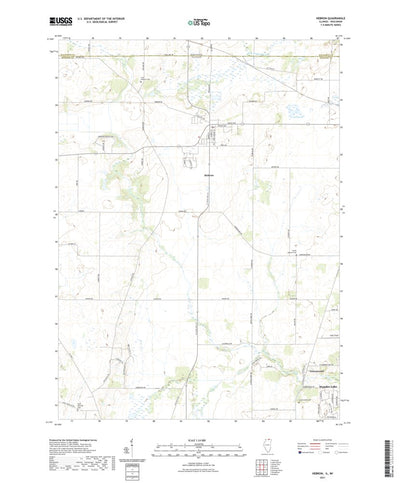 United States Geological Survey Hebron, IL (2021, 24000-Scale) digital map