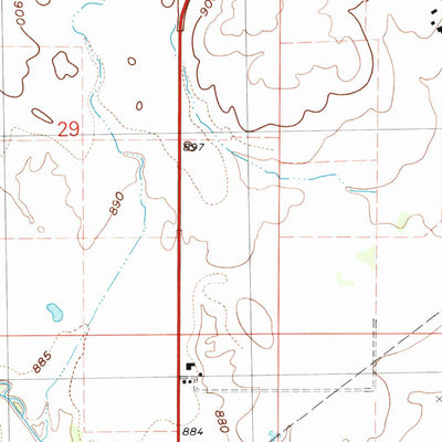 United States Geological Survey Hebron, IL-WI (1992, 24000-Scale) digital map