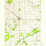 United States Geological Survey Hebron, IN (1953, 24000-Scale) digital map