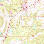 United States Geological Survey Hebron, MS (1965, 24000-Scale) digital map