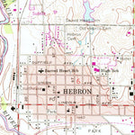 United States Geological Survey Hebron, NE (1960, 24000-Scale) digital map