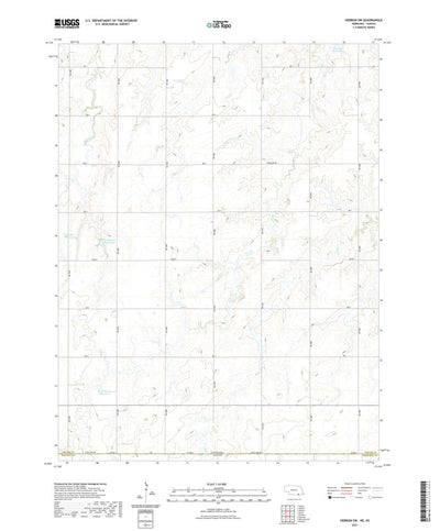 United States Geological Survey Hebron SW, NE (2021, 24000-Scale) digital map