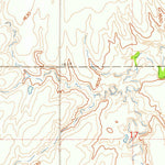 United States Geological Survey Hebron SW, NE-KS (1960, 24000-Scale) digital map