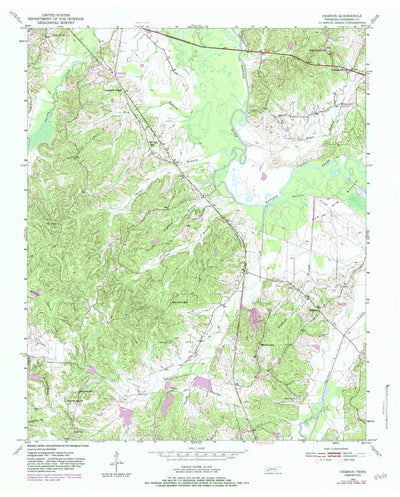 United States Geological Survey Hebron, TN (1950, 24000-Scale) digital map