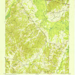 United States Geological Survey Hebron, TN (1951, 24000-Scale) digital map