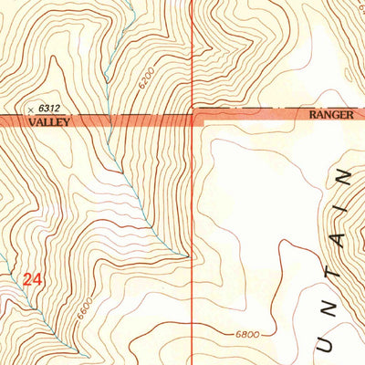 United States Geological Survey Hebron, UT (2002, 24000-Scale) digital map