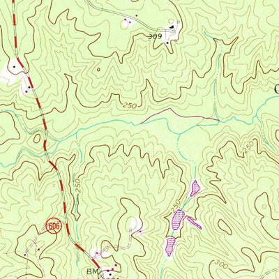 United States Geological Survey Hebron, VA (1964, 24000-Scale) digital map