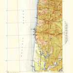 United States Geological Survey Heceta Head, OR (1942, 62500-Scale) digital map