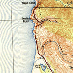 United States Geological Survey Heceta Head, OR (1942, 62500-Scale) digital map