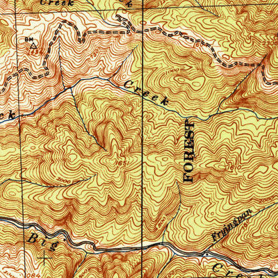 United States Geological Survey Heceta Head, OR (1942, 62500-Scale) digital map