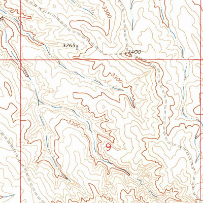 United States Geological Survey Hecker Ranch, MT (1963, 24000-Scale) digital map