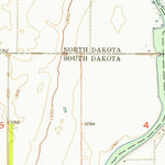 United States Geological Survey Hecla, SD-ND (1956, 24000-Scale) digital map