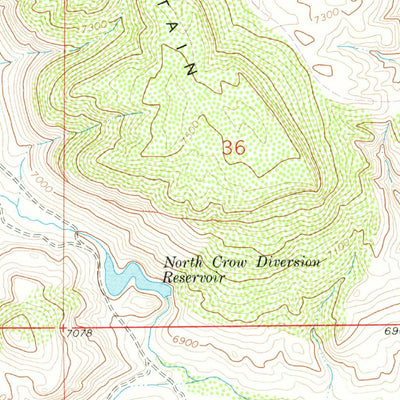 United States Geological Survey Hecla, WY (1962, 24000-Scale) digital map