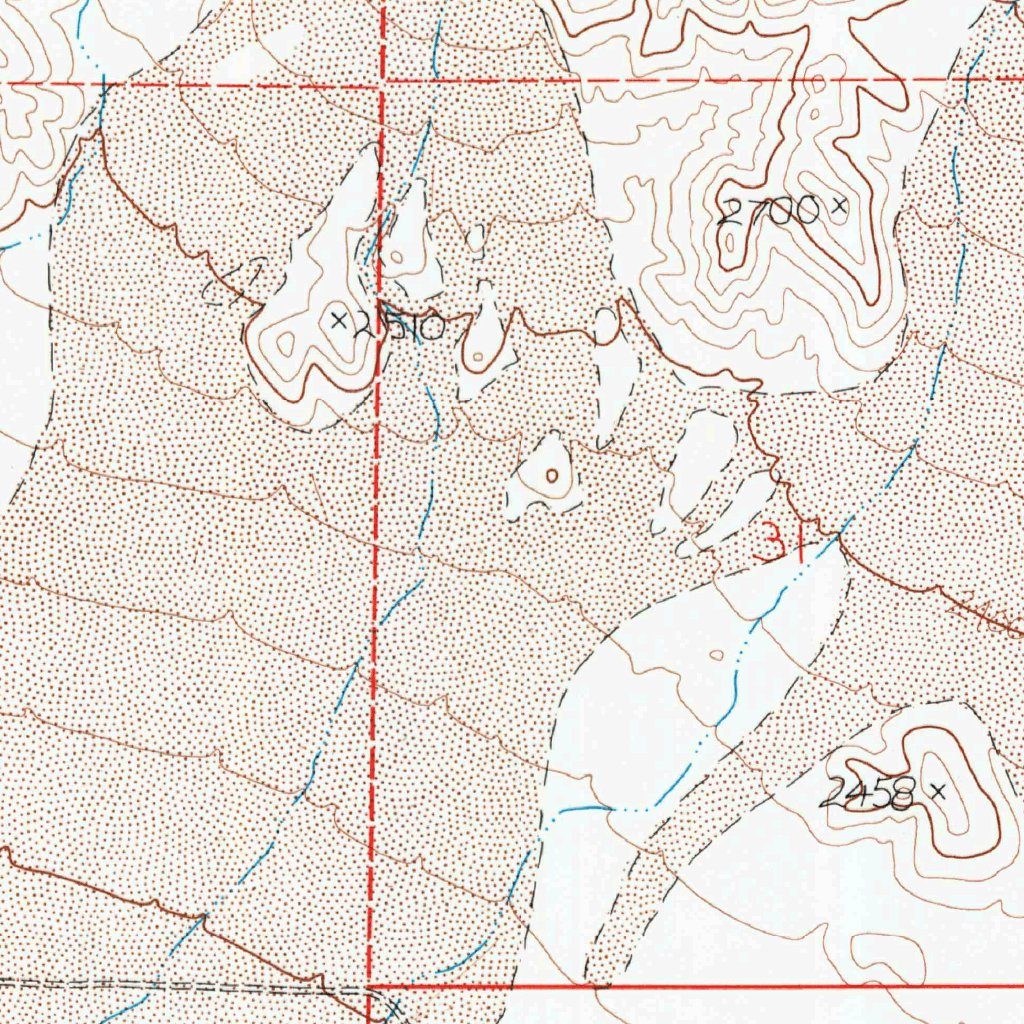 Hector, CA (1982, 24000-Scale) Map by United States Geological Survey ...