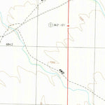 United States Geological Survey Hedges, CA (1988, 24000-Scale) digital map