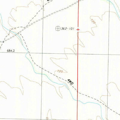 United States Geological Survey Hedges, CA (1988, 24000-Scale) digital map