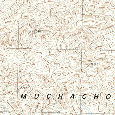 United States Geological Survey Hedges, CA (1988, 24000-Scale) digital map