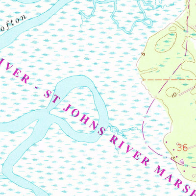United States Geological Survey Hedges, FL (1958, 24000-Scale) digital map