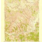 United States Geological Survey Hedges, KY (1952, 24000-Scale) digital map