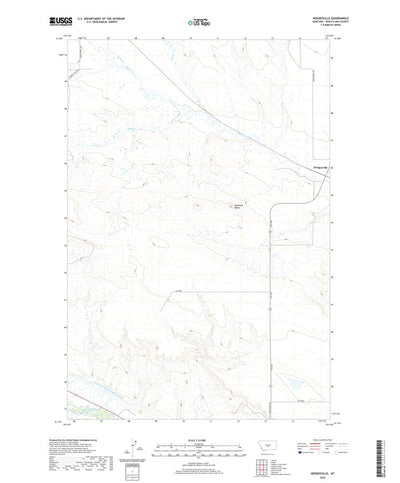 United States Geological Survey Hedgesville, MT (2020, 24000-Scale) digital map