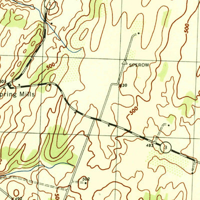 United States Geological Survey Hedgesville, WV-MD (1944, 31680-Scale) digital map