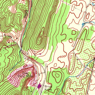 United States Geological Survey Hedgesville, WV-MD (1955, 24000-Scale) digital map