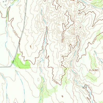 United States Geological Survey Hedley, TX (1963, 24000-Scale) digital map