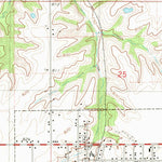 United States Geological Survey Hedrick, IA (1980, 24000-Scale) digital map