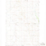 United States Geological Survey Hedstrom Lake NW, MT (1965, 24000-Scale) digital map