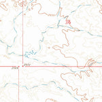 United States Geological Survey Hedstrom Lake NW, MT (1965, 24000-Scale) digital map