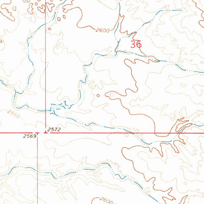 United States Geological Survey Hedstrom Lake NW, MT (1965, 24000-Scale) digital map