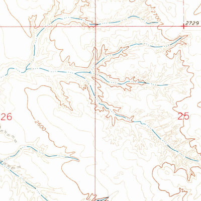 United States Geological Survey Hedstrom Lake NW, MT (1965, 24000-Scale) digital map
