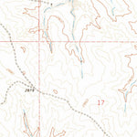 United States Geological Survey Hedstrom Lake SE, MT (1965, 24000-Scale) digital map