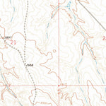 United States Geological Survey Hedstrom Lake SE, MT (1965, 24000-Scale) digital map