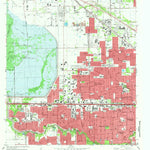 United States Geological Survey Hedwig Village, TX (1982, 24000-Scale) digital map