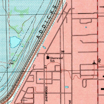 United States Geological Survey Hedwig Village, TX (1995, 24000-Scale) digital map