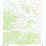 United States Geological Survey Heel Fly Draw, TX (1985, 24000-Scale) digital map