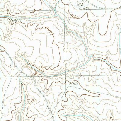 United States Geological Survey Heel Fly Draw, TX (1985, 24000-Scale) digital map