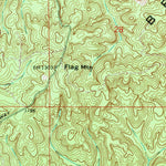 United States Geological Survey Heflin, AL (1967, 24000-Scale) digital map