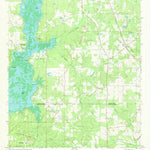 United States Geological Survey Heflin, LA (1972, 24000-Scale) digital map