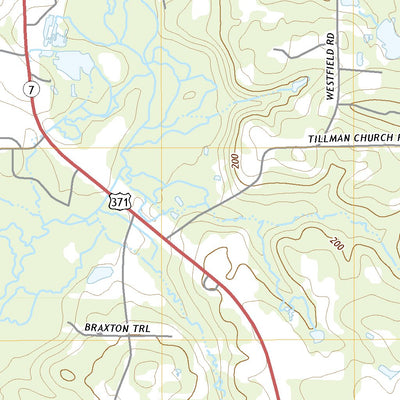 United States Geological Survey Heflin, LA (2020, 24000-Scale) digital map