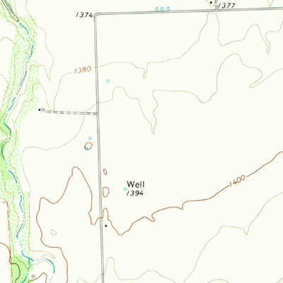 United States Geological Survey Hefner, TX (1967, 24000-Scale) digital map