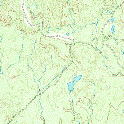 United States Geological Survey Hefner, TX (1967, 24000-Scale) digital map