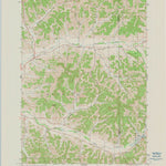 United States Geological Survey Hegg, WI (1969, 24000-Scale) digital map