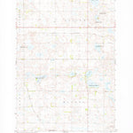 United States Geological Survey Heggs Lake, SD (1973, 24000-Scale) digital map