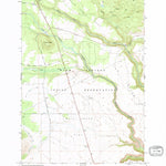 United States Geological Survey Hehe Butte, OR (1962, 24000-Scale) digital map