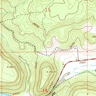 United States Geological Survey Hehe Butte, OR (1962, 24000-Scale) digital map